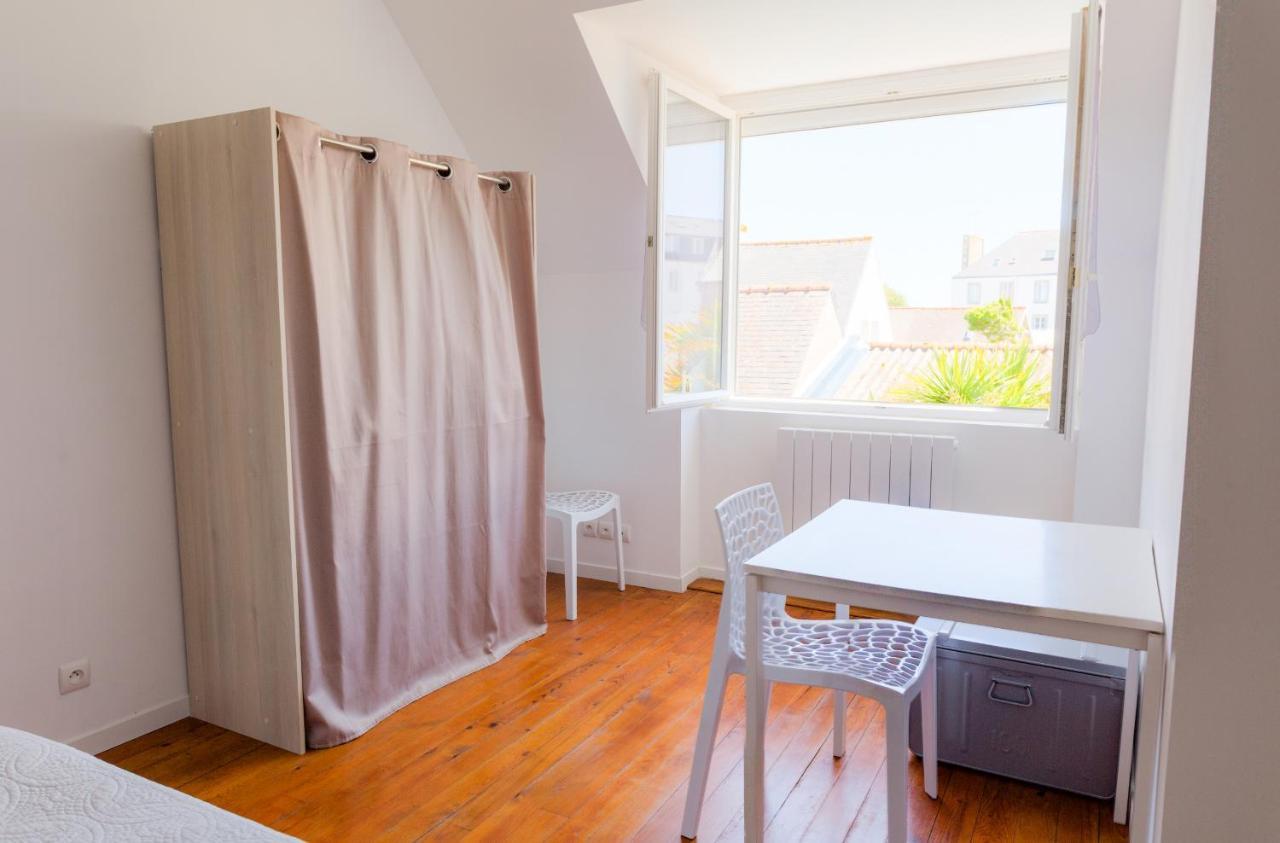 Vacances Pour 6 A Saint Guenole Penmarcʼh Exterior foto
